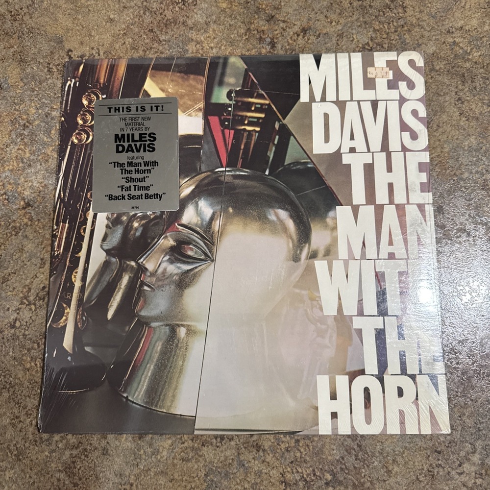 Miles Davis The Man With The Horn Vinyl LP Record NEW SEALED VINTAGE 1981